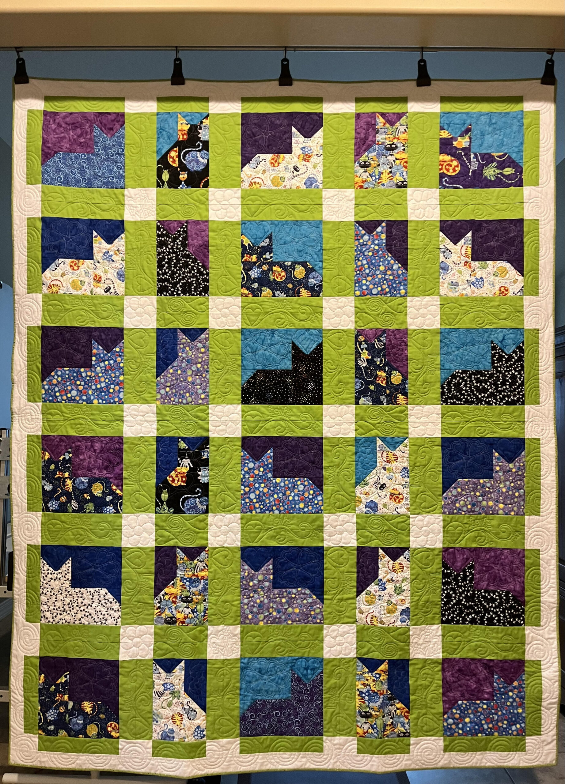 Candace's Cat Quilt