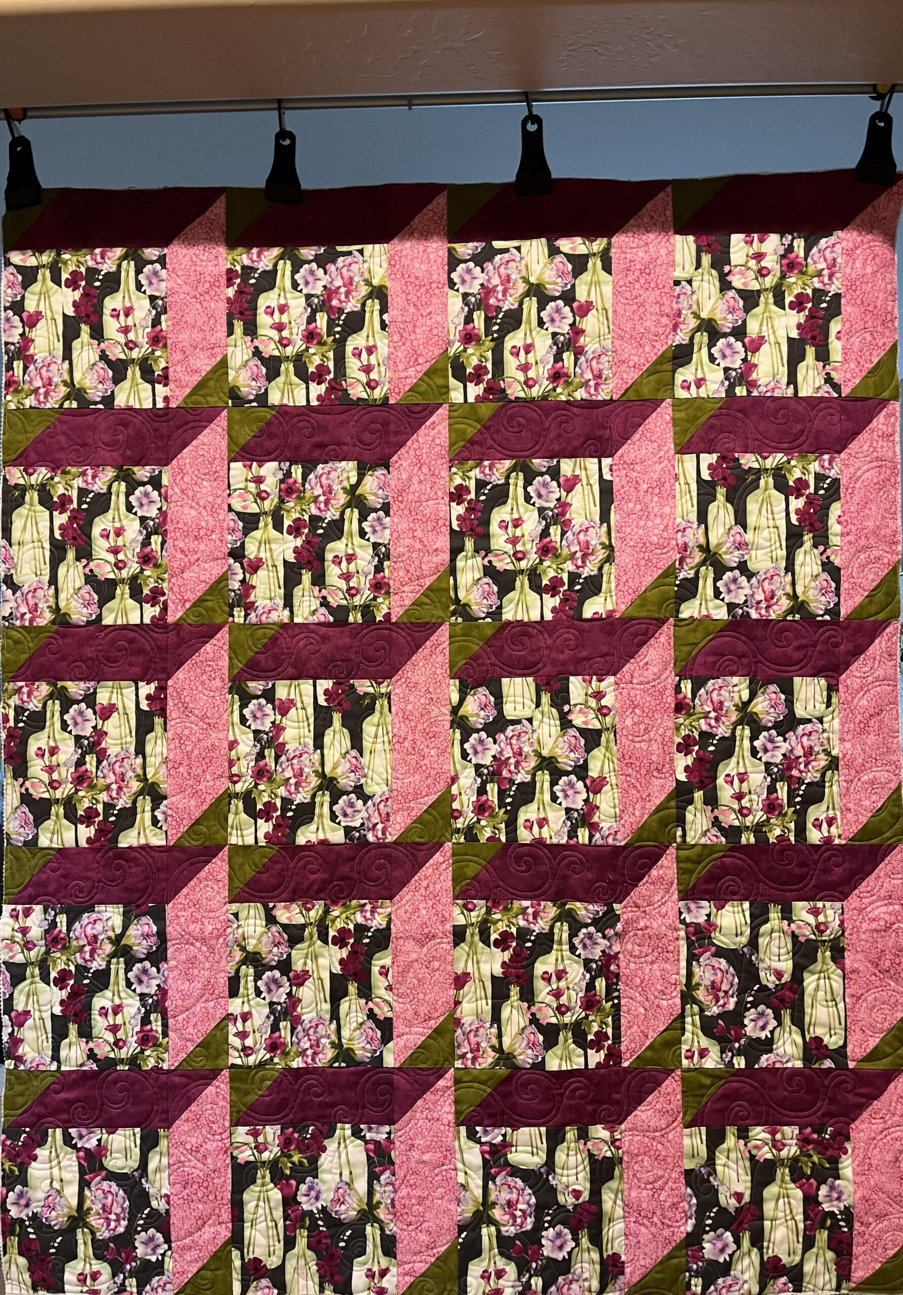 Heidi's Romantic Floral Quilt